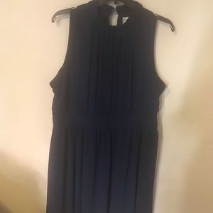 Windy City Dress - Navy